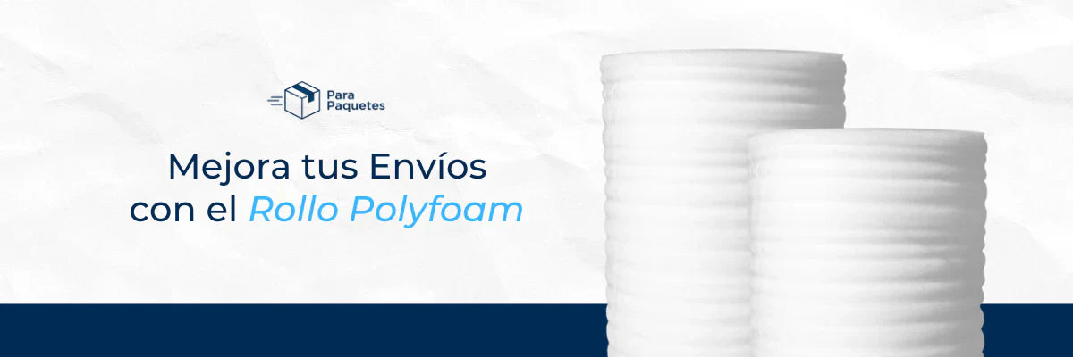 Mejora tus envíos con el Rollo Polyfoam