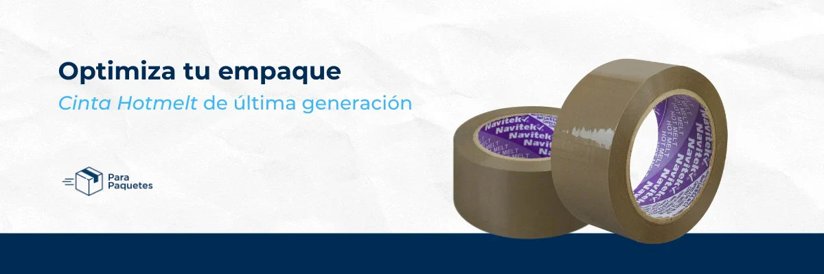 Optimiza tu Empaque: Cinta Hot Melt de Última Generación