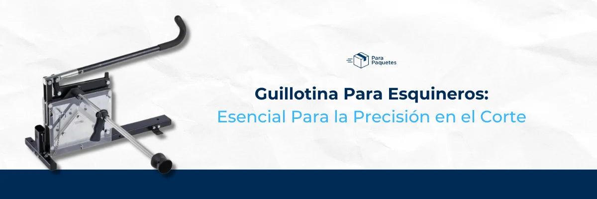 Guillotina para Esquineros: Esencial para la precisión en el corte