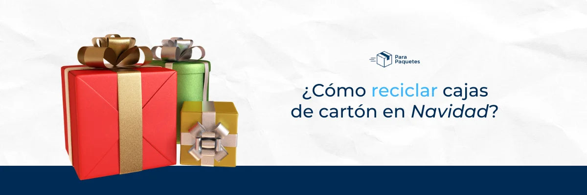 ¿Cómo Reciclar con Cajas de Cartón en Navidad?