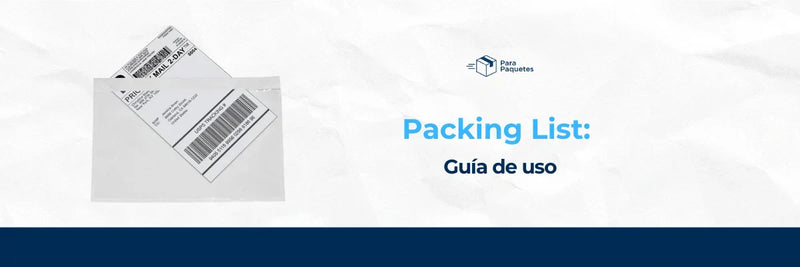 Packing List: Guía Paso a Paso + Formato de Ejemplo