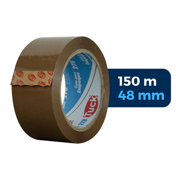 48 mm x 150 m - Cinta de Empaque 38 Micras Canela (Tuk 278)