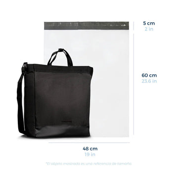 48 x 60 cm - Bolsas para Envíos Premium | Paquete de 100 | Blanca