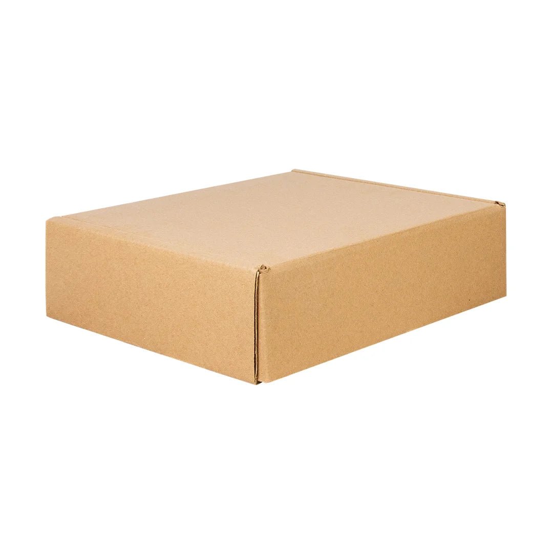25 x 25 x 8 cm - Cajas de Cartón con Pestañas