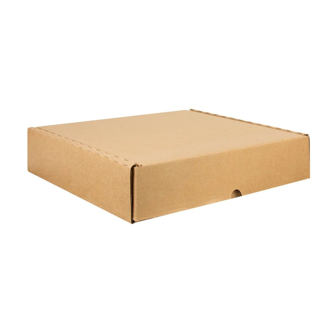 33 x 33 x 8 cm - Cajas de Cartón con Pestañas
