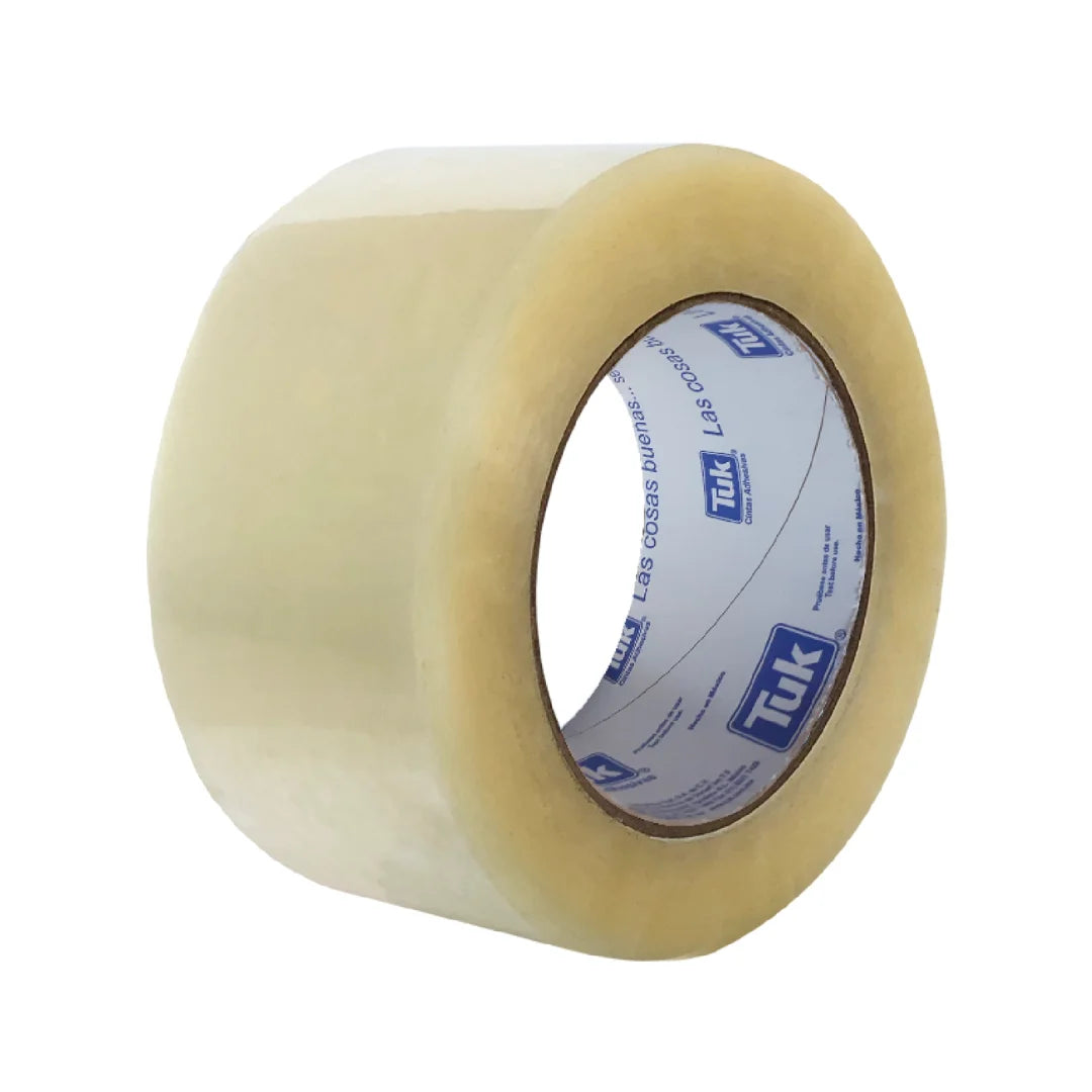 48 mm x 100 m - Cinta de Empaque 43 Micras Comercial (Tuk 284)
