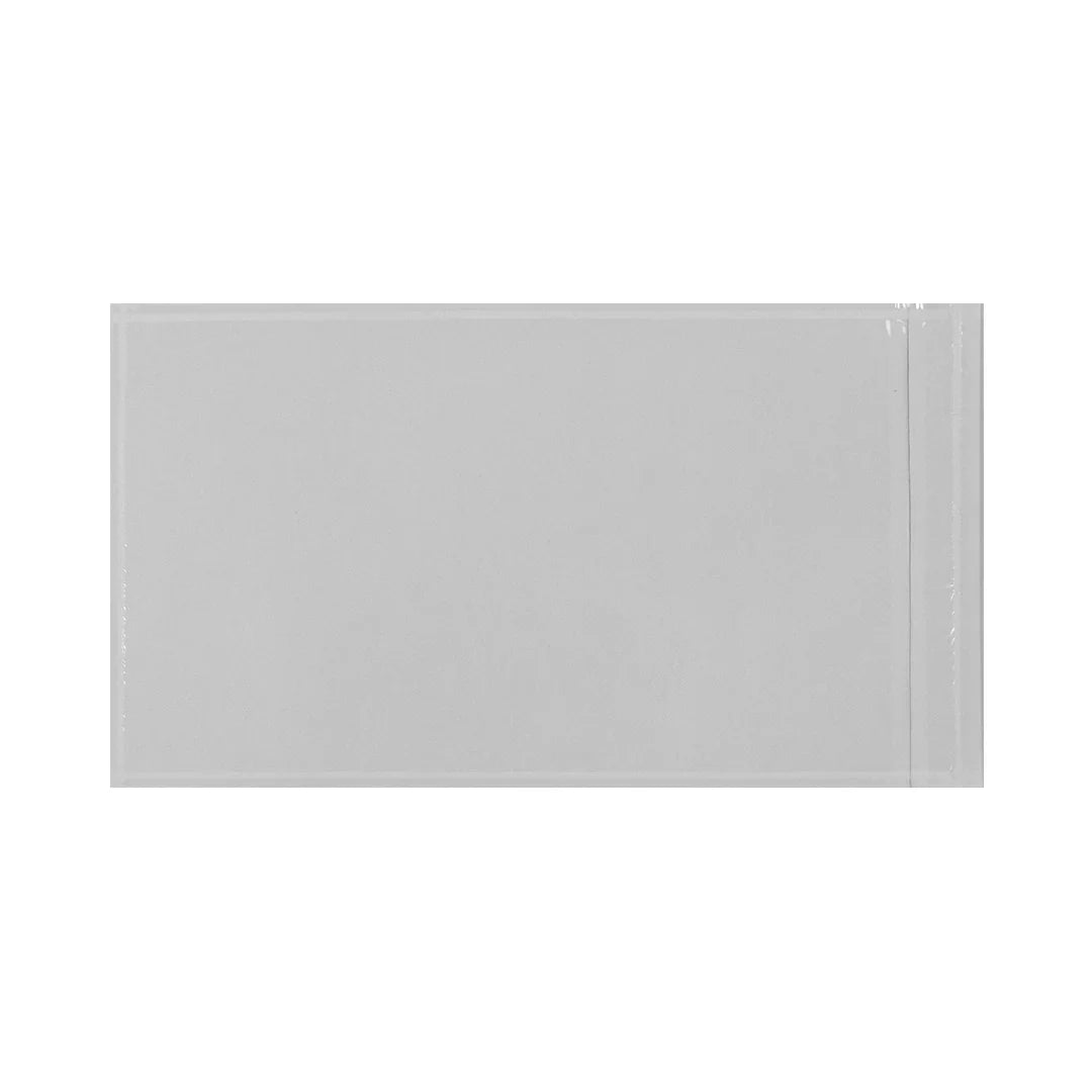 25 x 14 cm Sobres Packing List Cierre Lateral | Paquete de 100 | Polietileno CPP/CPE y Papel | Transparente