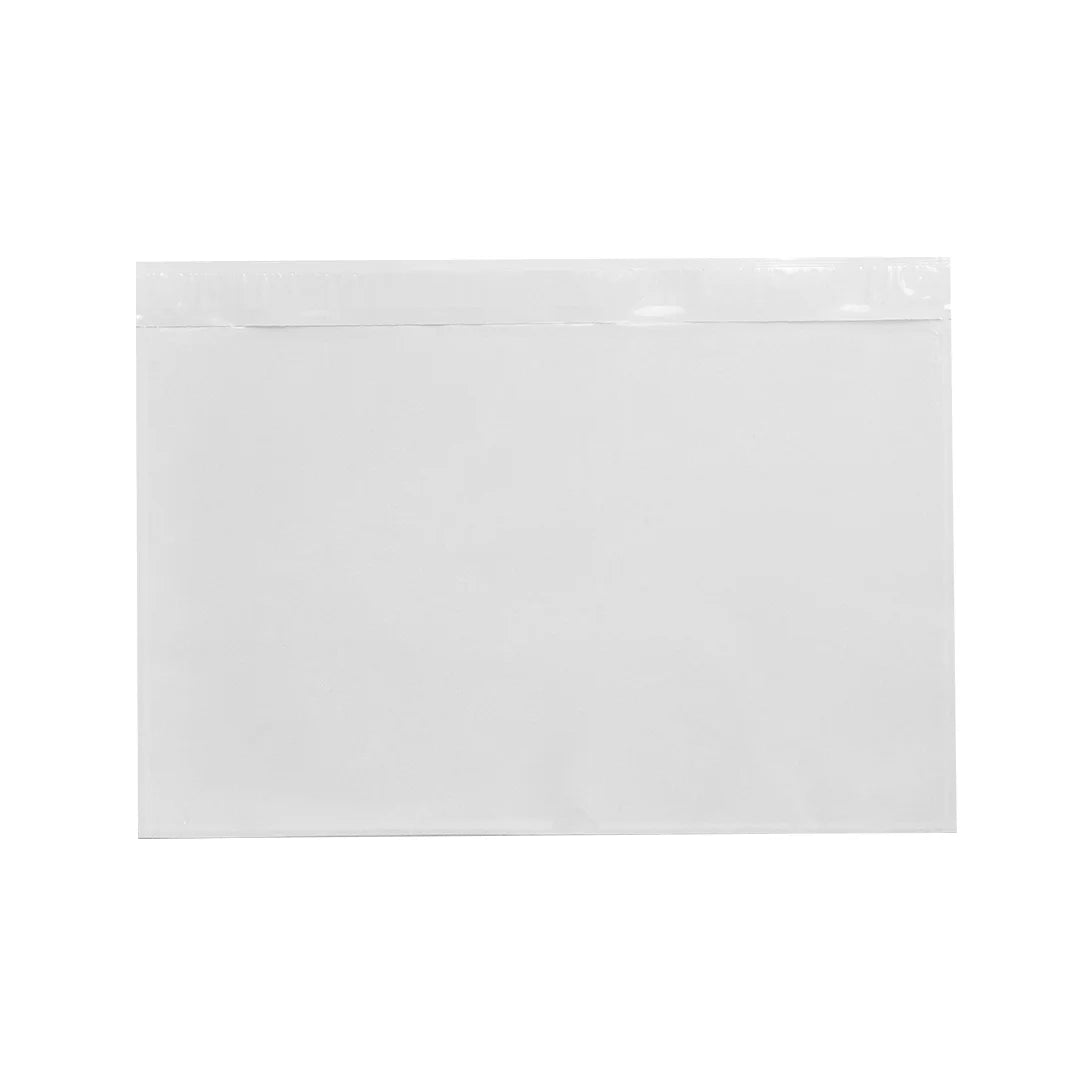 19 x 14 cm - Sobres Packing List Cierre Superior | Paquete de 100 | Polietileno CPP/CPE y Papel | Transparente