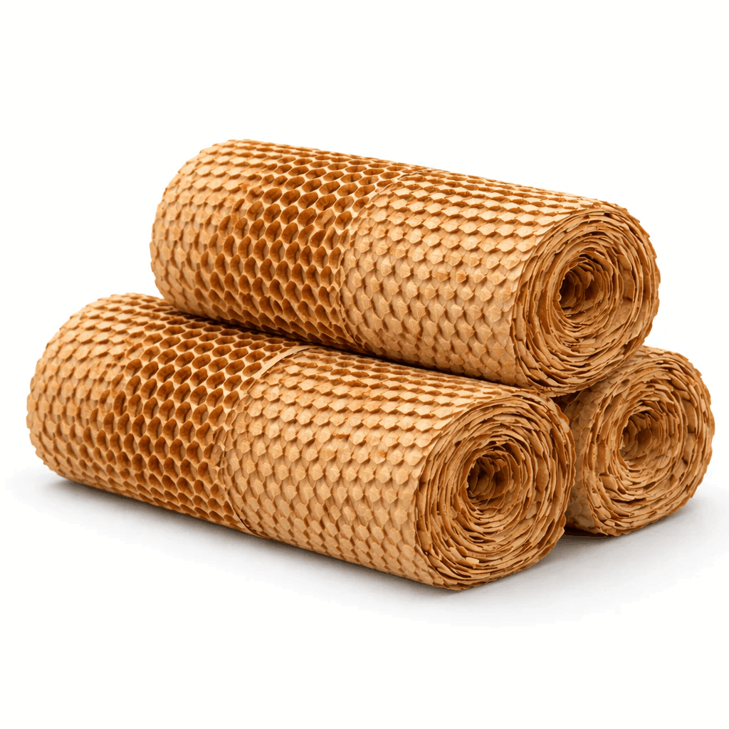 Rollo de Papel Honeycomb - 50 cm x 250 m | Café