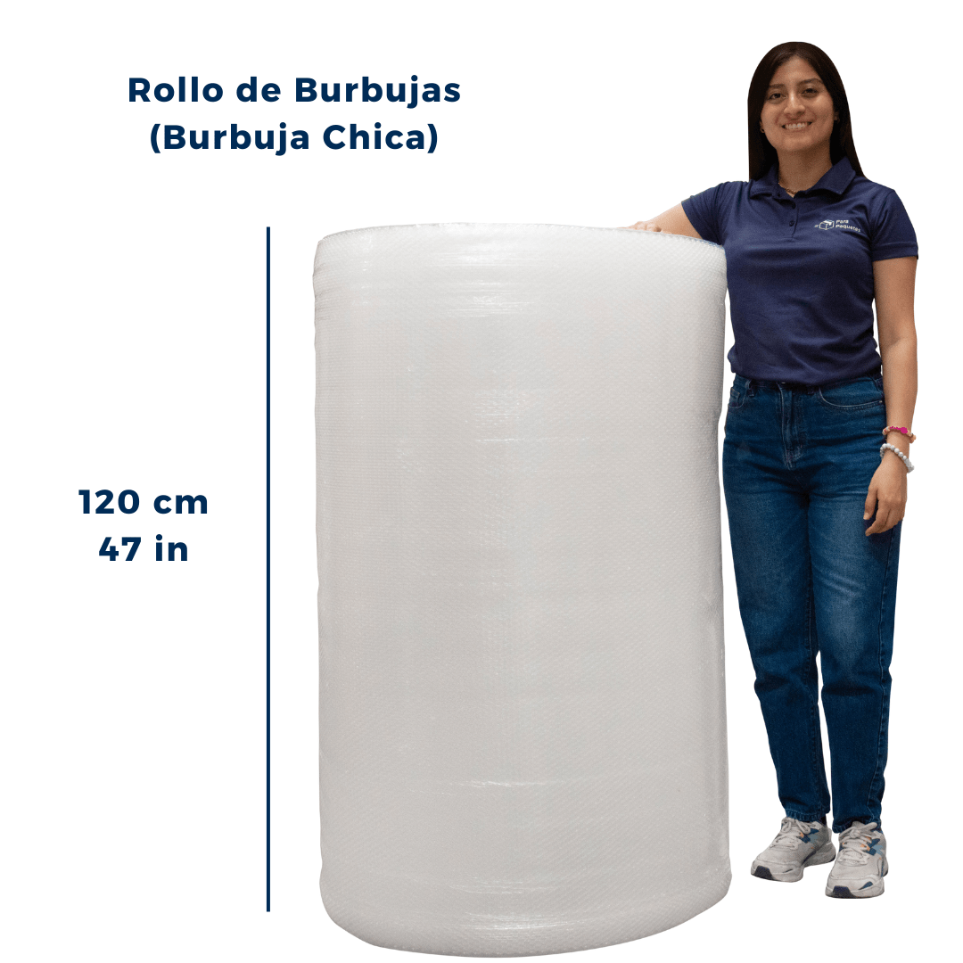Rollo de Burbuja Chica (4.76 mm) para Embalaje