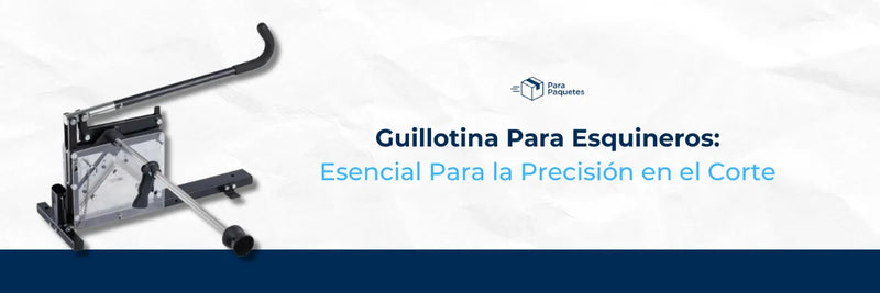 Guillotina para Esquineros: Esencial para la Precisión en el Corte