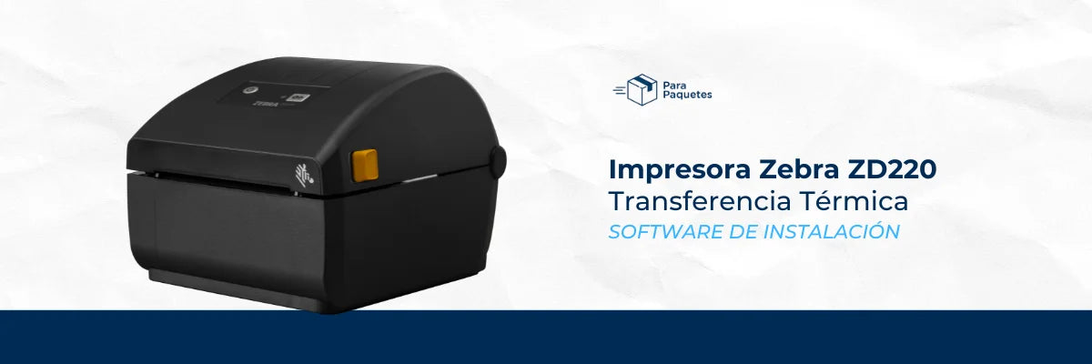 Impresora Zebra ZD220 - Transferencia Térmica (Software de Instalación)