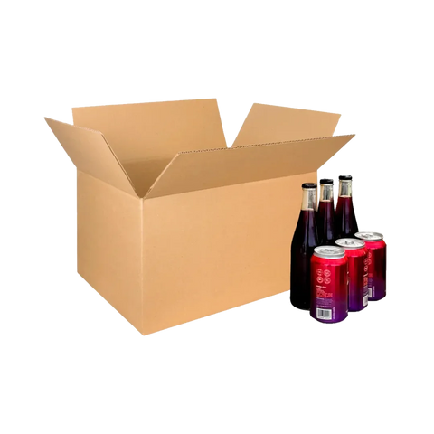 Cajas de Cartón para Botellas de 355 ml
