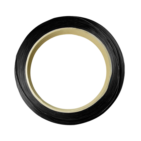 Fleje Negro Manual de Polipropileno - 1/2" Ancho | 980 m de Largo | Cal. .030" (762 µm)