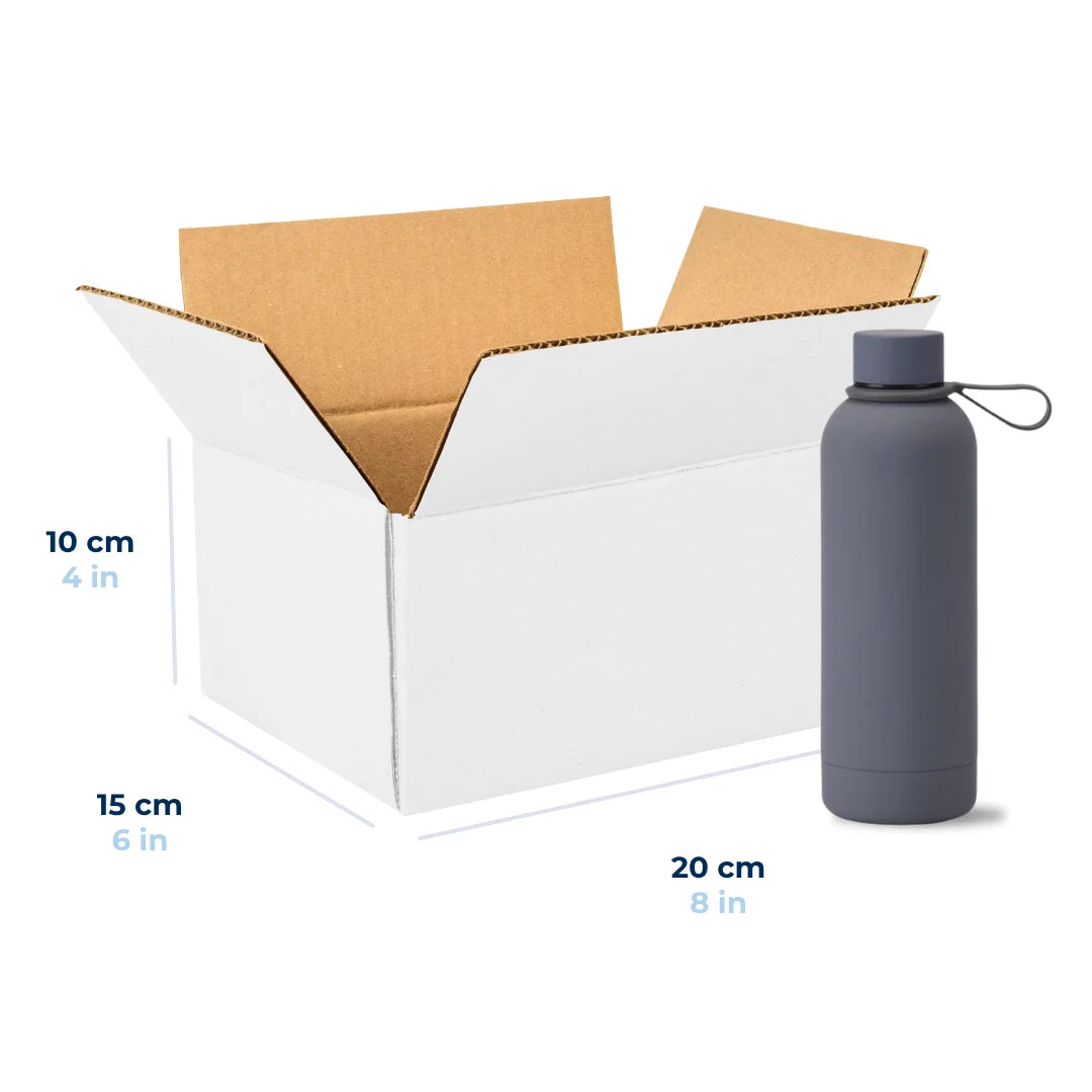 20 x 15 x 10 cm - Cajas de Cartón para Envíos Blancas