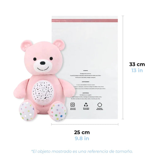 25 x 33 cm - Bolsas con Advertencia de Asfixia | Paquete de 100 | Transparente