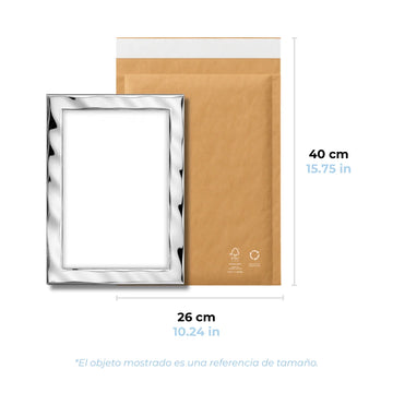 26 x 40 cm Sobres de Papel Kraft Honeycomb | Paquete de 100 | Papel Kraft 100% Reciclado | Café