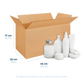 45 x 20 x 17 cm - Cajas de Cartón para Envíos