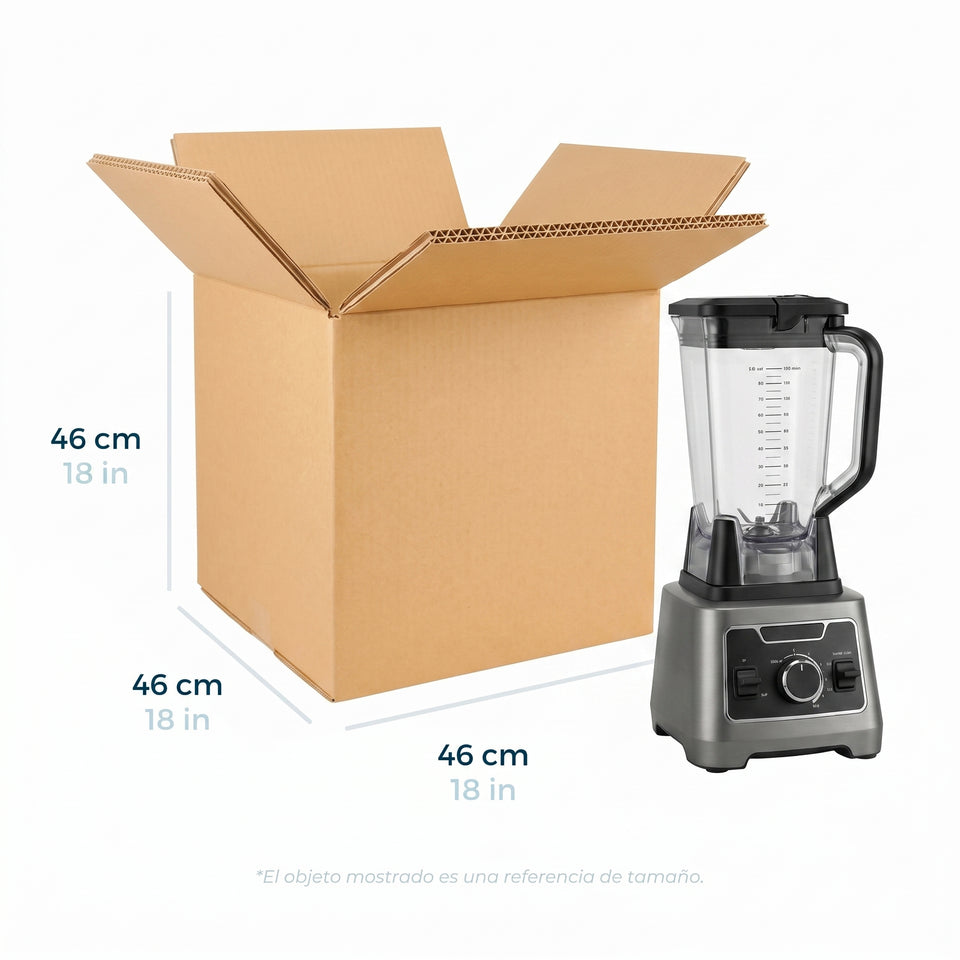 46 x 46 x 46 cm - Cajas de Cartón de Doble Corrugado