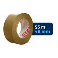 48 mm x 55 m - Cinta Adhesiva de Papel Flatback (Navitek 8534)