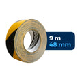 48 mm x 9 m - Cinta Adhesiva Antiderrapante Amarilla/Negra (Navitek 760)