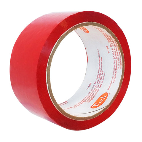 48 mm x 150 m - Cinta Adhesiva para Empaque Roja (Tuk 184) 218402