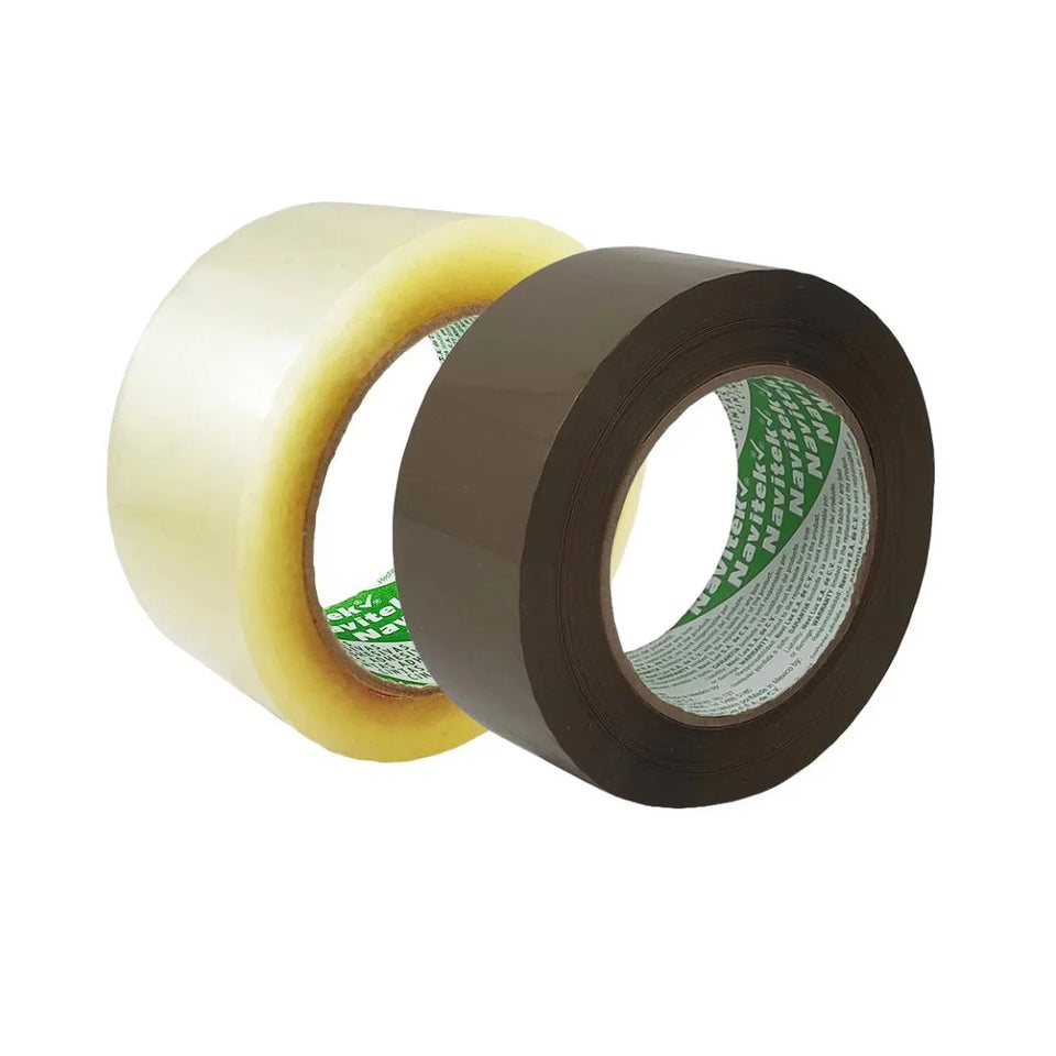 72 mm x 150 m - Cinta Adhesiva Hot Melt Transparente (Navitek 579)