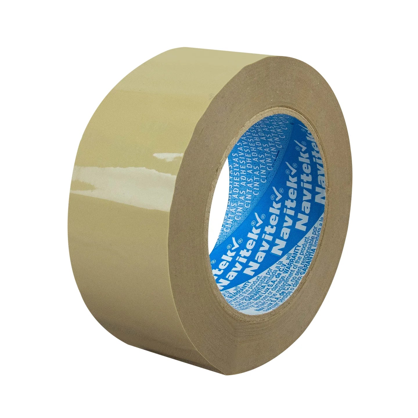 48 mm x 150 m - Cinta Adhesiva Acrílica Uso Comercial Canela (Navitek 95)