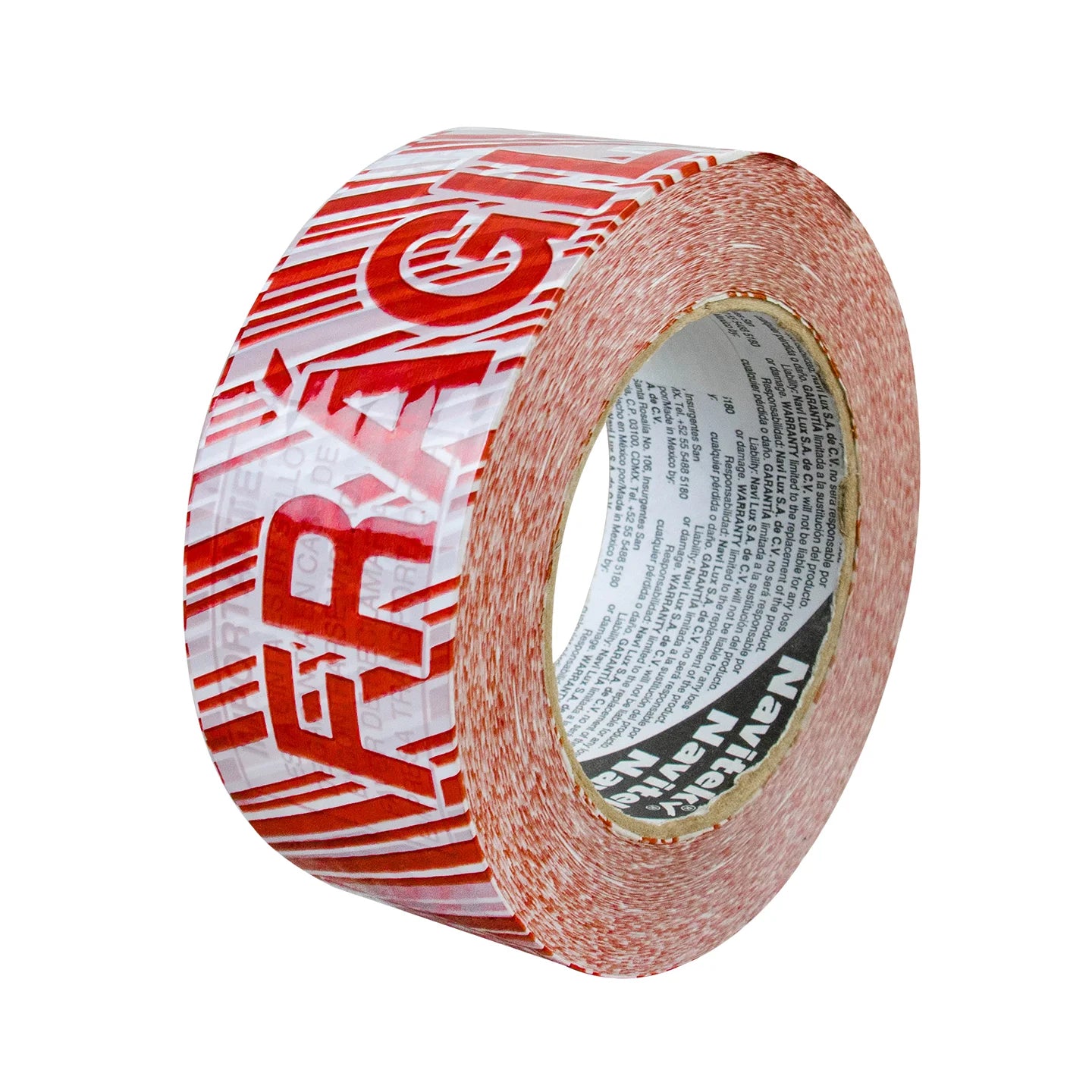 48 mm x 150 m - Cinta Adhesiva con Leyenda "Frágil" | Roja