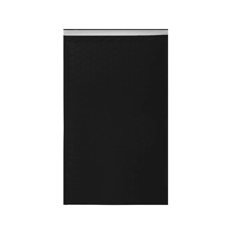 18 x 30 cm Sobres con Burbuja Negros | Paquete de 100 | Polietileno