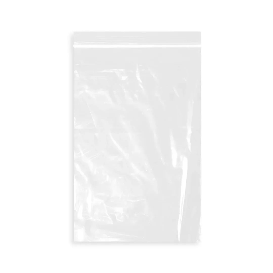 13 x 18 cm - Bolsas de Plástico con Cierre Ziploc