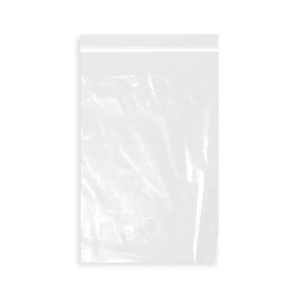 15 x 18 cm - Bolsas de Plástico con Cierre Ziploc | Paquete de 1000 | Transparente | Tipo Ziploc