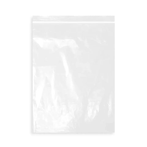25 x 30 cm - Bolsas de Plástico con Cierre Ziploc | Paquete de 1000 | Transparente | Tipo Ziploc