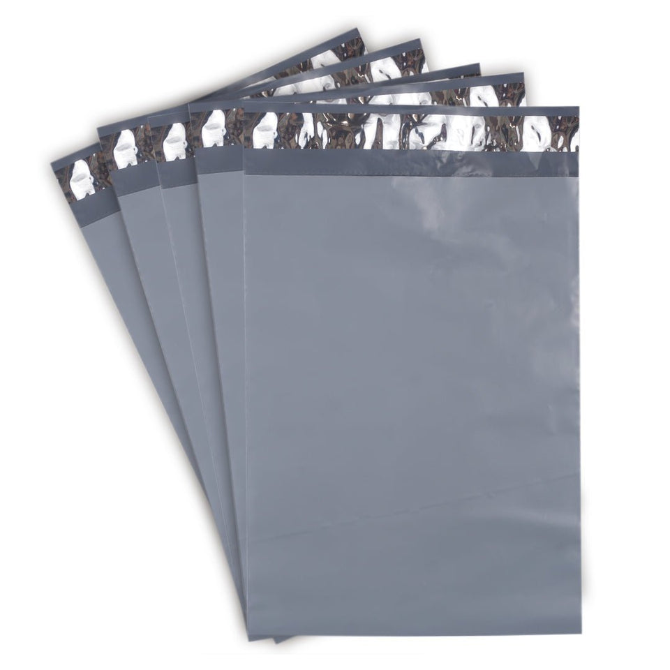 48 x 60 cm - Bolsas para Envíos Ecológicas | Paquete de 100 | Gris