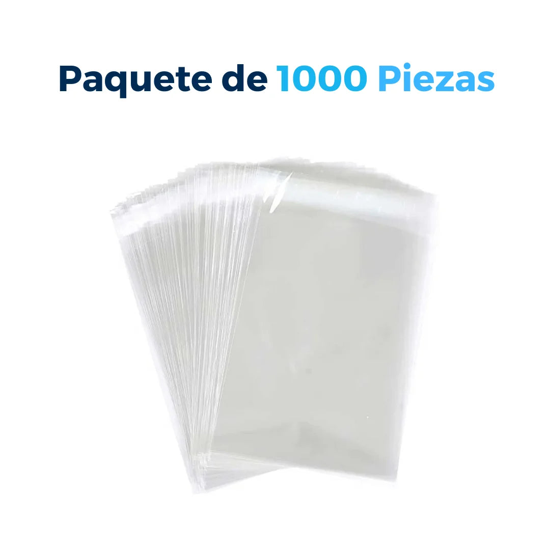 15 x 25 cm - Bolsas de Celofán con Adhesivo