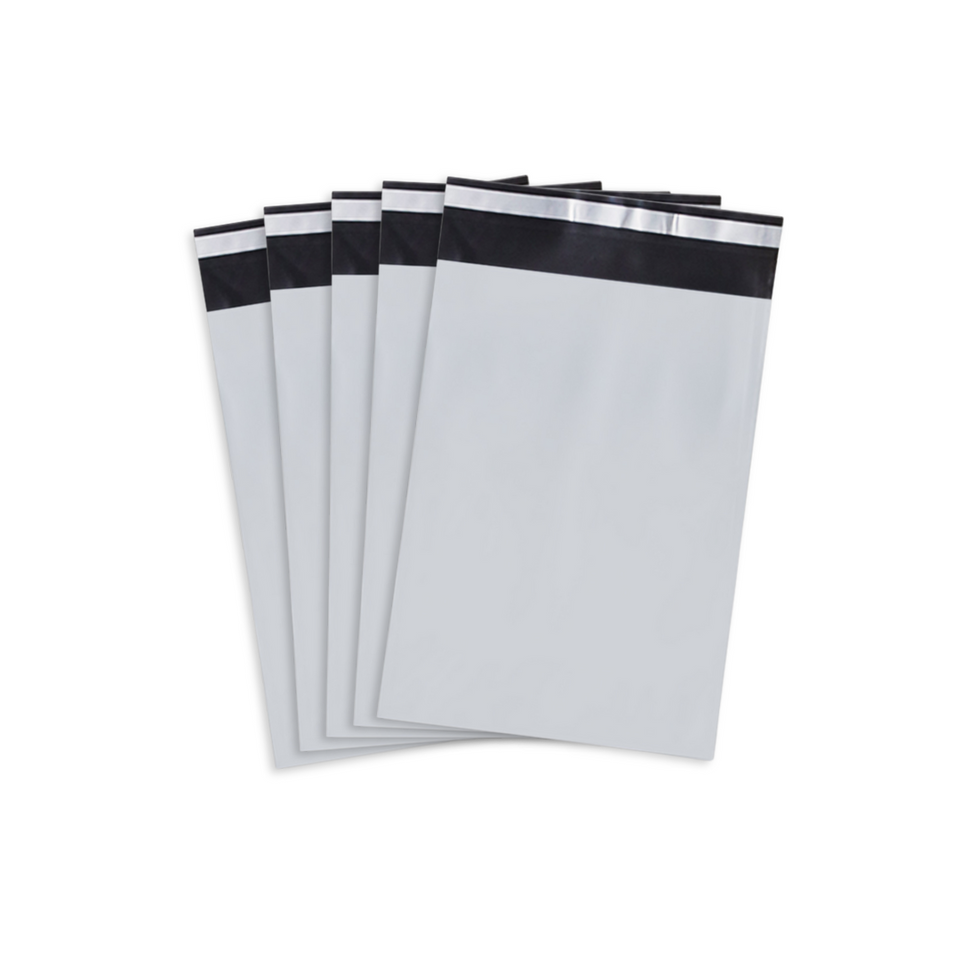 19 x 26 cm - Bolsas para Envíos Básicas | Paquete de 100 | Blanca
