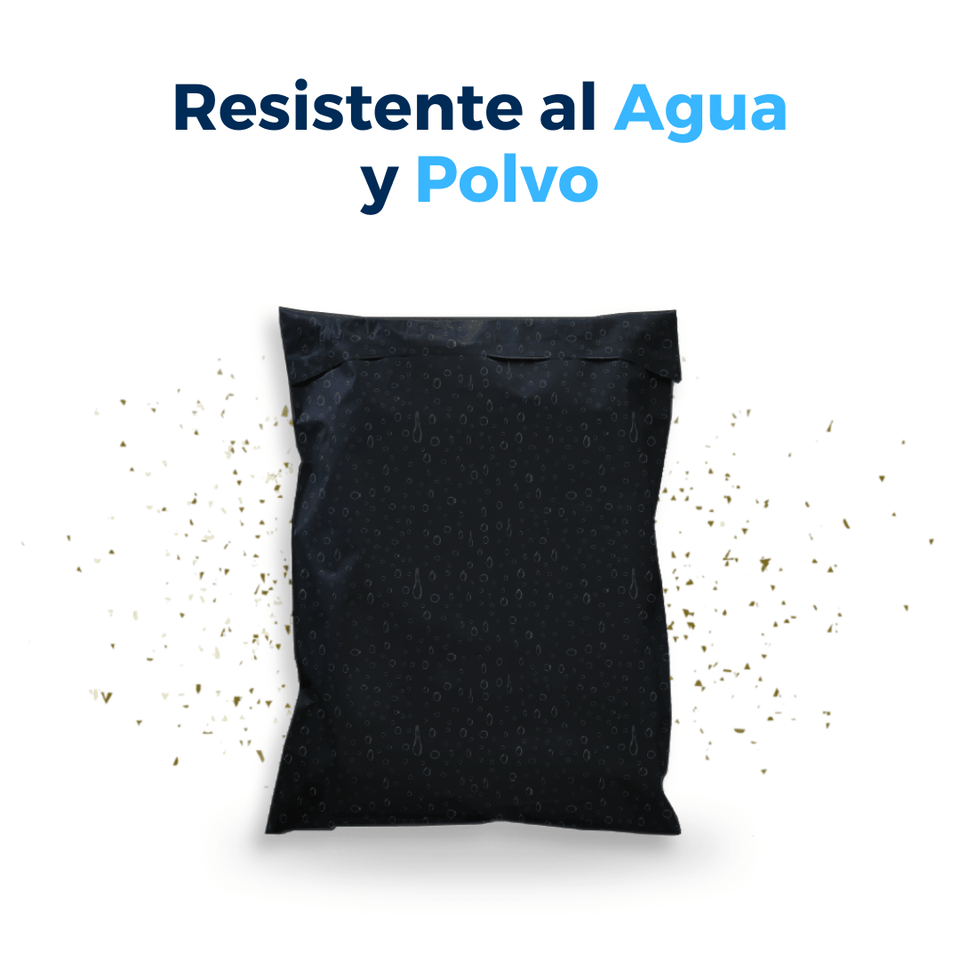 25 x 33 cm - Bolsas para Envíos Negras | Paquete de 100 | Premium