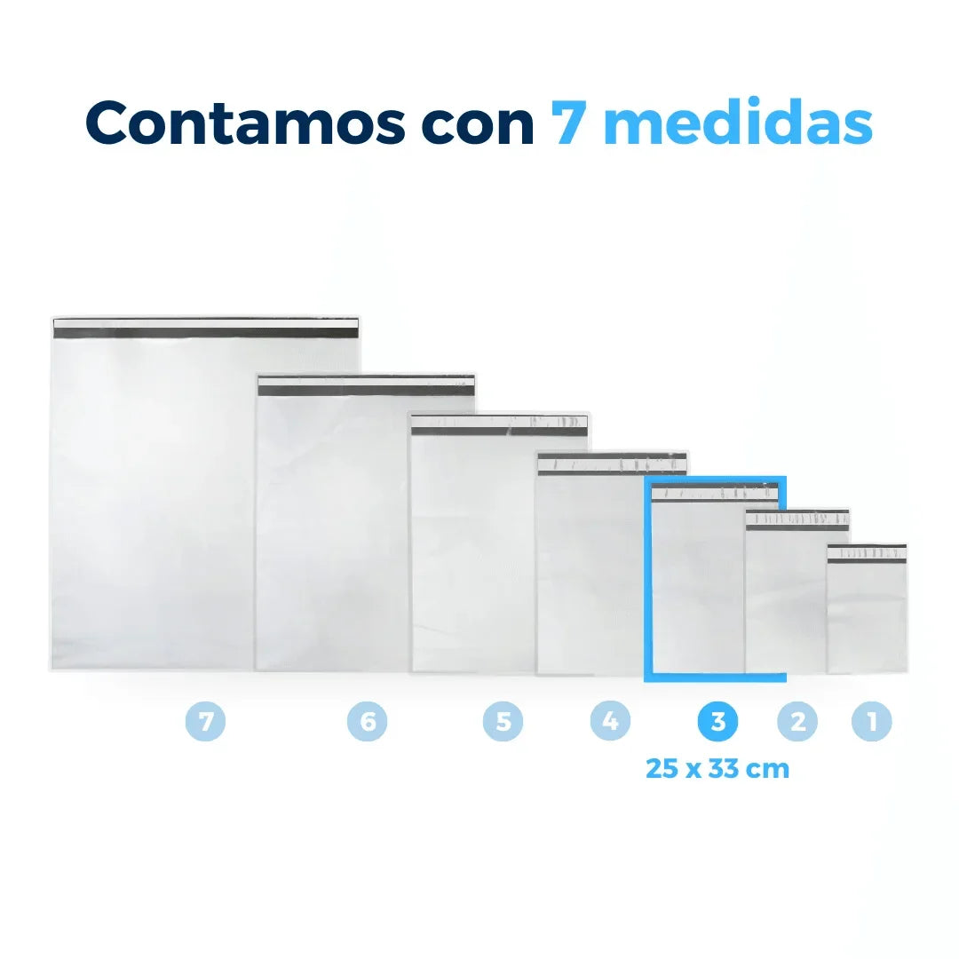 25 x 33 cm - Bolsas para Envíos Básicas