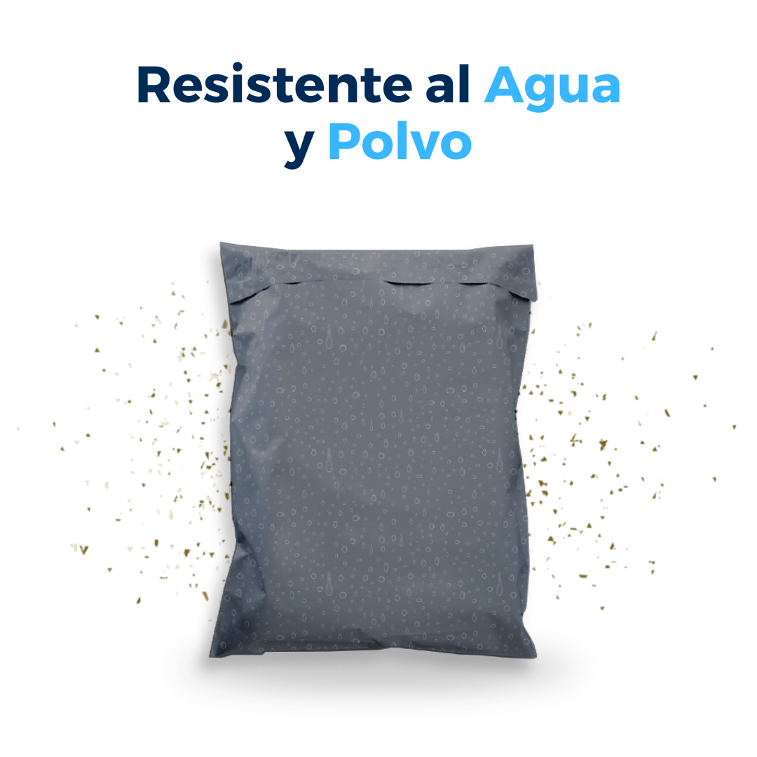 Bolsas para envíos recicladas resistentes al agua y al polvo. Para Paquetes.