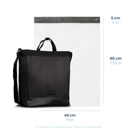 48 x 60 cm - Bolsas para Envíos Premium | Paquete de 100 | Blanca