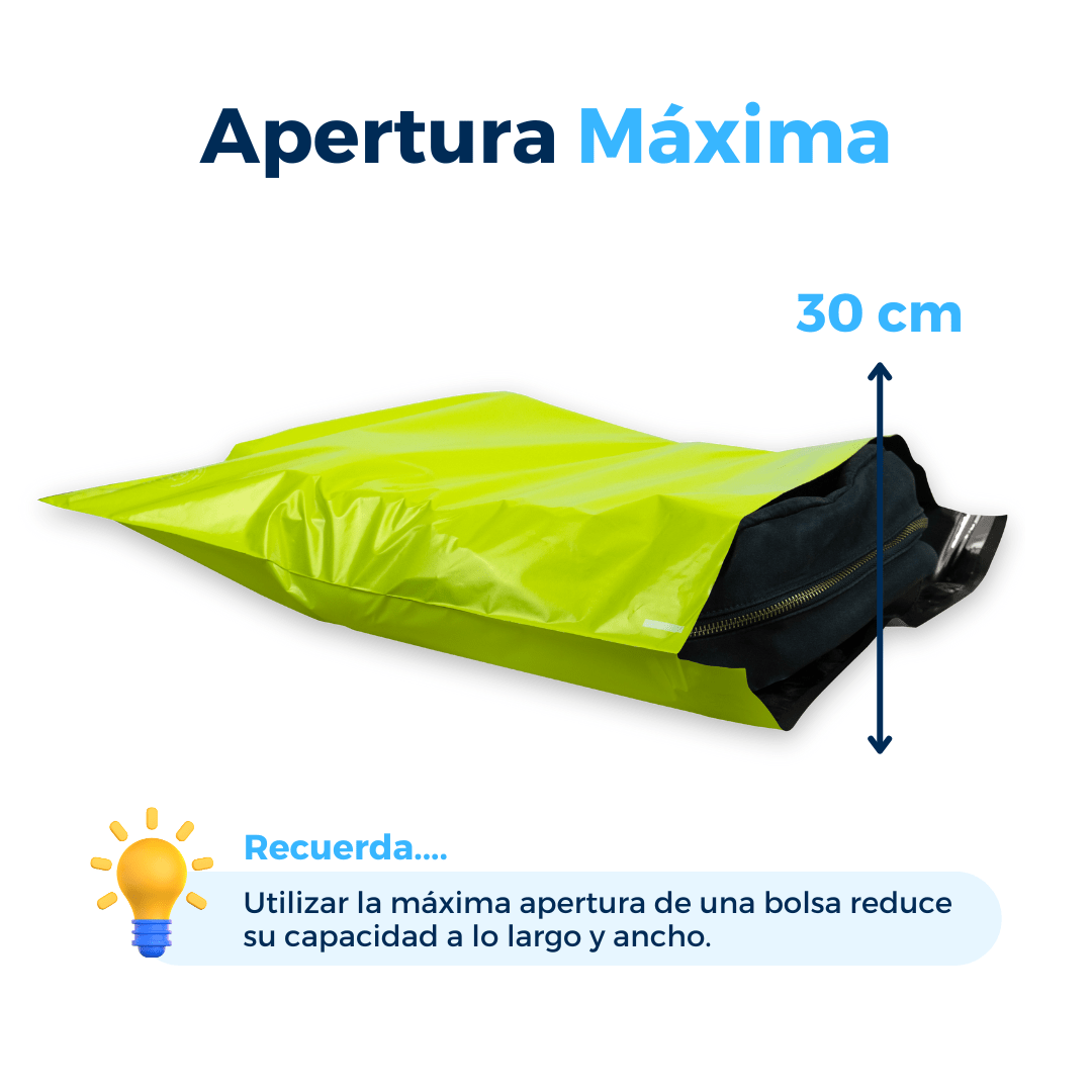 37 x 48 cm - Bolsas para Envíos Verdes | Paquete de 100 | Premium