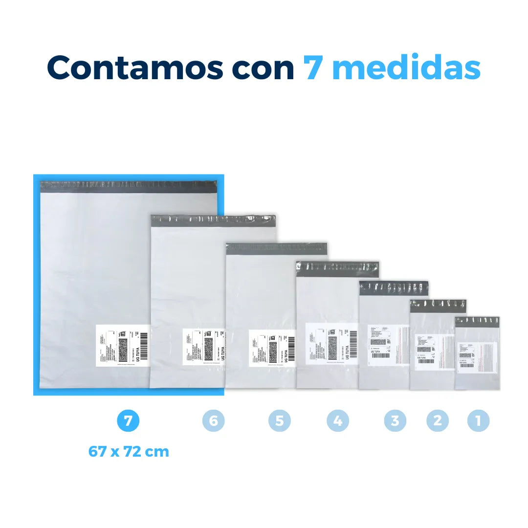 67 x 72 cm - Bolsas para Envíos con Portaguía