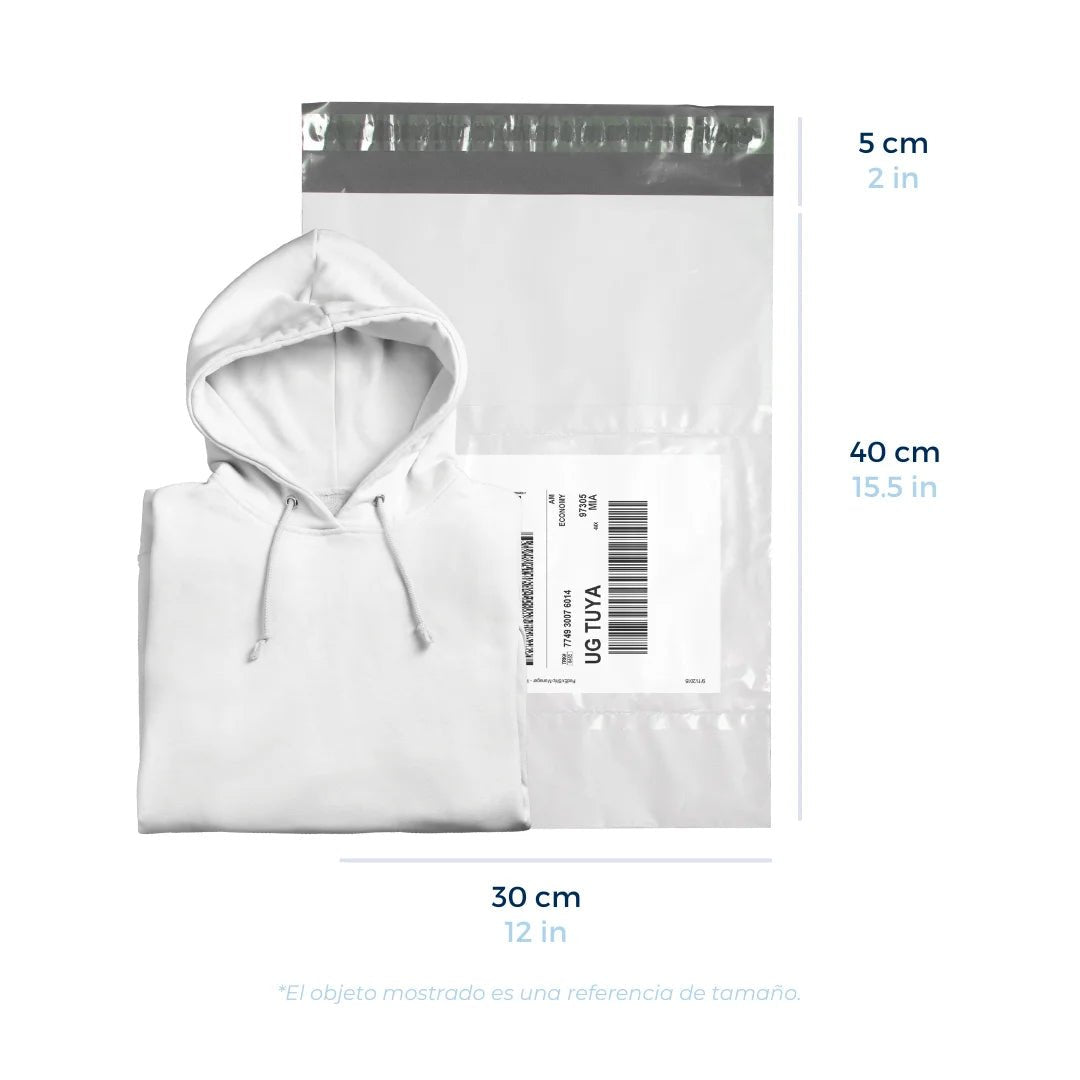 Bolsas para Envíos Premium con Portaguía 30 x 40 cm - Para Paquetes