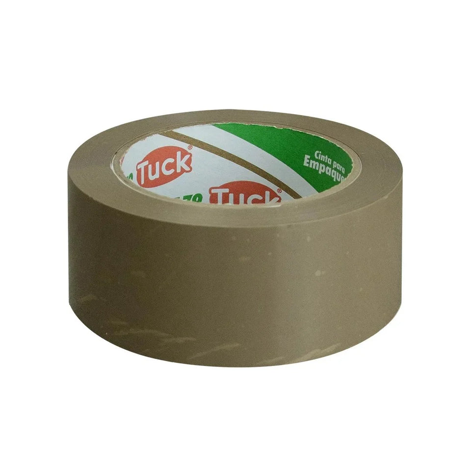 48 mm x 100 m - Cinta Extra Resistente Industrial Canela (Tuk 179)