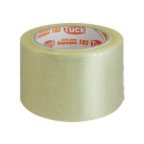 72 mm x 150 m - Cinta de Empaque Uso Comercial Transparente (Tuk 182)