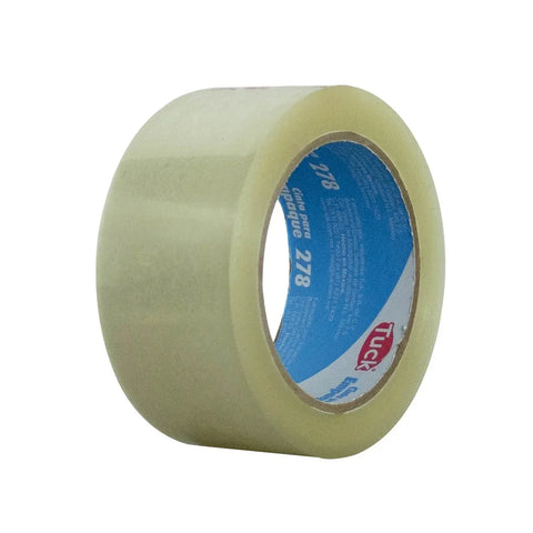 48 mm x 150 m - Cinta de Empaque 38 Micras Transparente (Tuk 278)