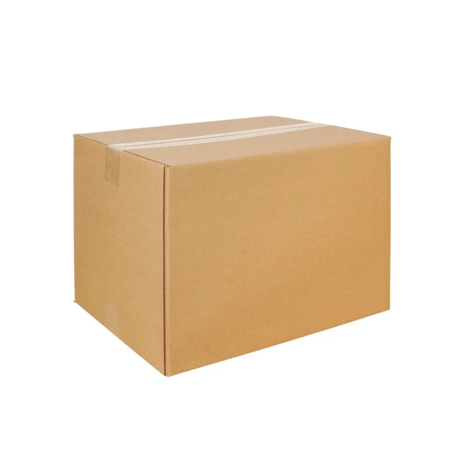 27.6 x 21 x 25.9 cm - Cajas de Cartón para Envíos | Paquete de 25 | Papel Kraft | Café | 32 ECT | Caja Regular (CRR)