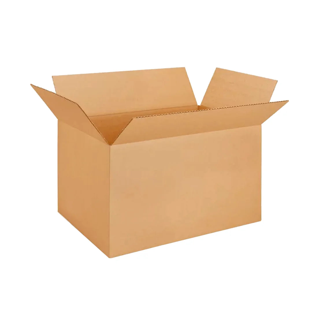Caja de cartón para envíos kraft color café 50 x 35 x 30 cm