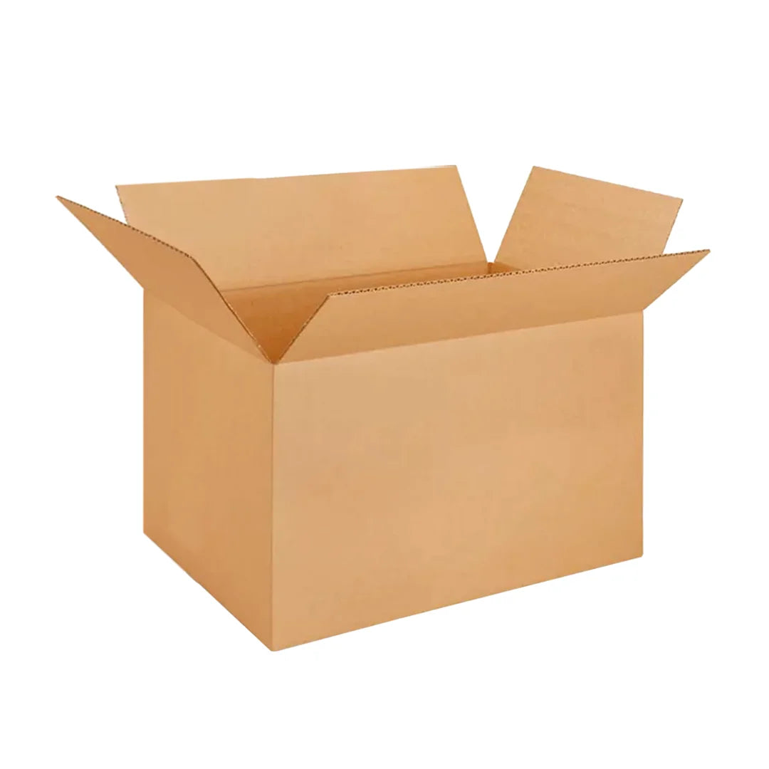 Caja de cartón para envíos kraft color café  54 x 40 x 43 cm