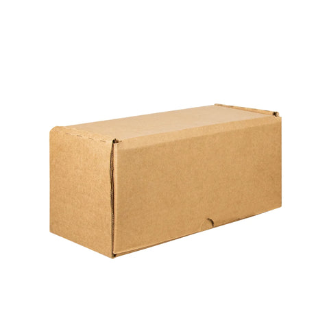 26 x 13 x 14 cm - Cajas de Cartón con Pestañas | Paquete de 25 | Papel Kraft | 32 ECT | Para Envíos con Pestañas